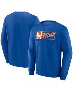 Мужской флисовый свитшот Royal New York Mets Focus Fanatics