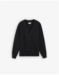 Мужской кардиган с V-образным вырезом, обычного кроя, темно-синий Scalpers