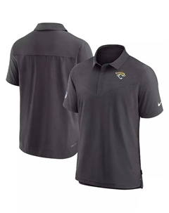 Мужская поло Nike Black Jacksonville Jaguars Sideline Lockup Performance Fanatics