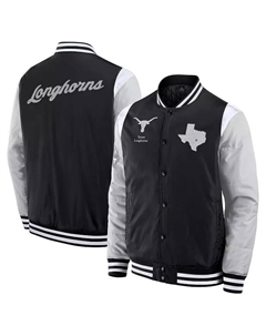 Мужская черная куртка Texas Longhorns Elements Elite на молнии Fanatics