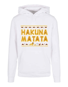 Пуловер Basic König der Löwen Hakuna Matata, белый F4nt4stic