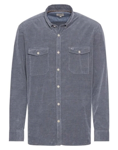 Рубашка Langarmhemd, цвет denim blue Camel active