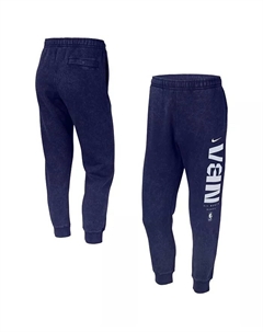 Мужские джоггеры NBA All-World Hoops Club в синем цвете с эффектом потертости Nike