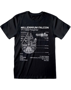 Футболка, черный Star wars