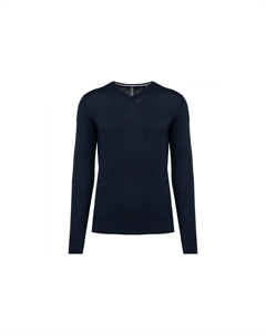 Экологически чистый свитер с V-образным вырезом от Kariban