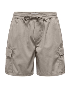 Тканевые шорты, серый Only & sons