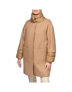 Куртка модель W Diamanta цвет светло-коричневый Geox