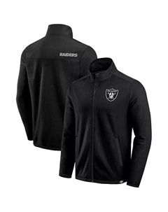 Куртка мужская утепленная с молнией на всю длину Darius Rucker Collection, черная, в стиле Las Vegas Raiders с цветными блоками Fanatics