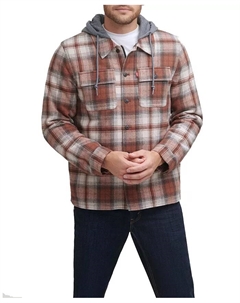 Мужская флисовая рубашка-куртка с подкладкой из искусственного шерпа, загар/бежевый Levi's®