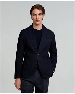 Мужской пиджак regular fit с накладными карманами, темно-синий Scalpers