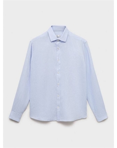 Рубашка Parrot Linen Regular Fit, Mid Blue Mango