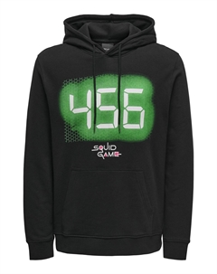 Толстовка 'Squidgame', черный Only