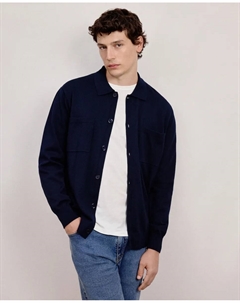 Мужская кофта с карманами, темно-синий Dustin