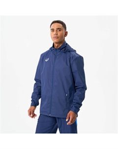 Женская/мужская футбольная куртка-дождевик - VIRALTO Club, темно-синяя Kipsta