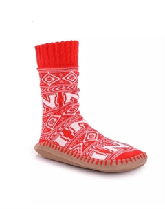 Мужские игровые носки-тапочки Unisex, фиолетовый Muk luks