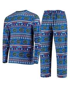 Мужской вязаный комплект Florida Gators с длинными рукавами и брюками Concepts sport