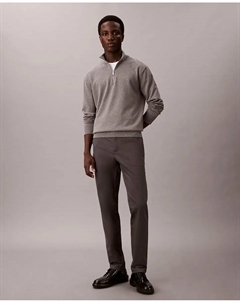 Мужские брюки чинос Slim Fit, темно-серый Calvin klein