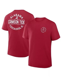 Мужская футболка Fastbreak Alabama Crimson Tide цвета малиновый Fanatics