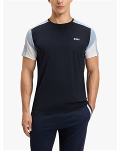 BOSS Balance топ для пижамы из хлопковой смеси, Dark Blue Hugo boss