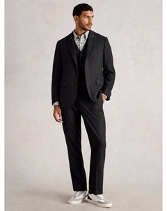 Однобортный шерстяной блейзер White stuff