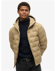 Утепленная стеганая куртка с капюшоном Superdry