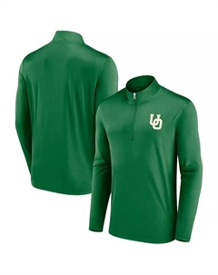 Мужская толстовка Oregon Ducks Underdog Mindset с молнией на четверть Fanatics