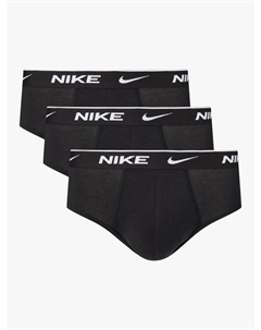 Хлопковые стрейчевые трусики-хипстеры, Pack of 3, Black Nike