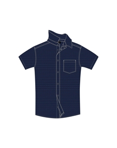 Мужская рубашка с коротким рукавом 33S5897 Cmp