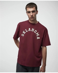 Футболка Оклахома, бордовый Сфера