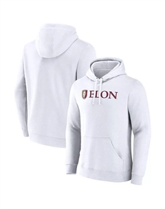 Мужская белая толстовка с капюшоном Elon Phoenix Primary Logo Pullover Hoodie Fanatics