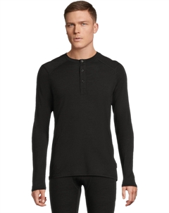 Мужская кофта-хенли из Durawool с длинным рукавом, Black Helly hansen