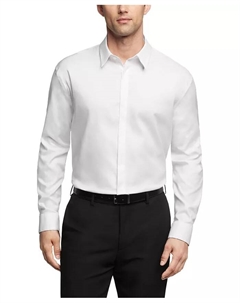 Бесконечная палитра цветов, мужская классическая рубашка Regular-Fit, белый Calvin klein