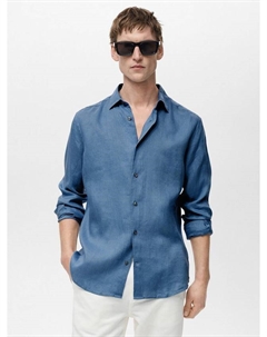 Рубашка Parrot Linen Regular Fit, Pastel Blue Mango