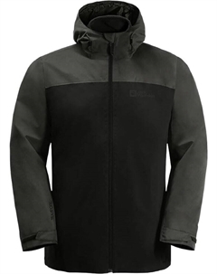 Дождевик, антрацит Jack wolfskin