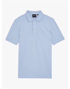 Супертонкая хлопковая поло футболка, Brunnera Blue Lyle & scott