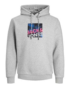 Толстовка Hoodie 'Logan', светло-серый Jack & jones