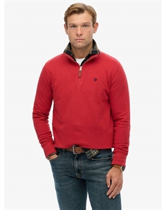 Полузастегивающийся хлопковый джемпер, Expedition Red Superdry