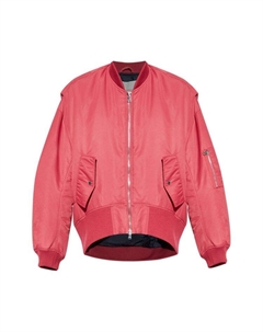 Куртка Oversized Curved Hem Bomber Jacket 'Red' Jw anderson