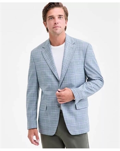 Мужской пиджак классического кроя, зеленый Michael kors