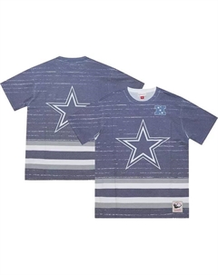 Мужская футболка Dallas Cowboys Jumbotron 3.0 цвета navy Mitchell and ness