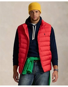 Мужская утепленная жилетка Big & Tall, красный Polo ralph lauren