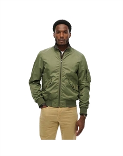 Куртка Merchant MA1 bomber, зеленый Superdry