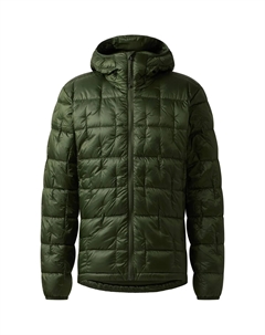Мужская пуховая куртка из хеде, зеленый Haglöfs