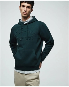 Толстовка с рельефным рисунком, темно-зеленый Сфера