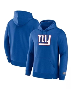 Мужская утепленная толстовка с капюшоном Royal New York Giants Legacy Fleece Pullover Hoodie Fanatics