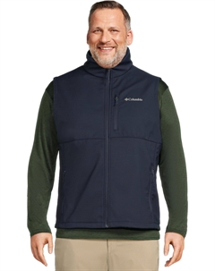 Жилет Ascender II Softshell для мужчин, для больших и высоких, Collegiate Navy Columbia