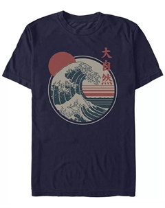 Мужская футболка с коротким рукавом Great Wave, синий Fifth sun