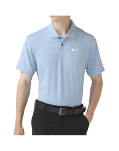 Одежда Рубашка поло Мужская Светло-голубая, светло-голубой Nike