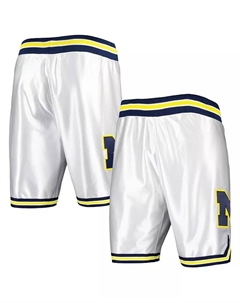 Мужские шорты Michigan Wolverines 1991 белые Mitchell and ness