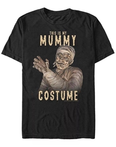 Мужская футболка с коротким рукавом Universal Monsters Mummy Costume, черный Fifth sun